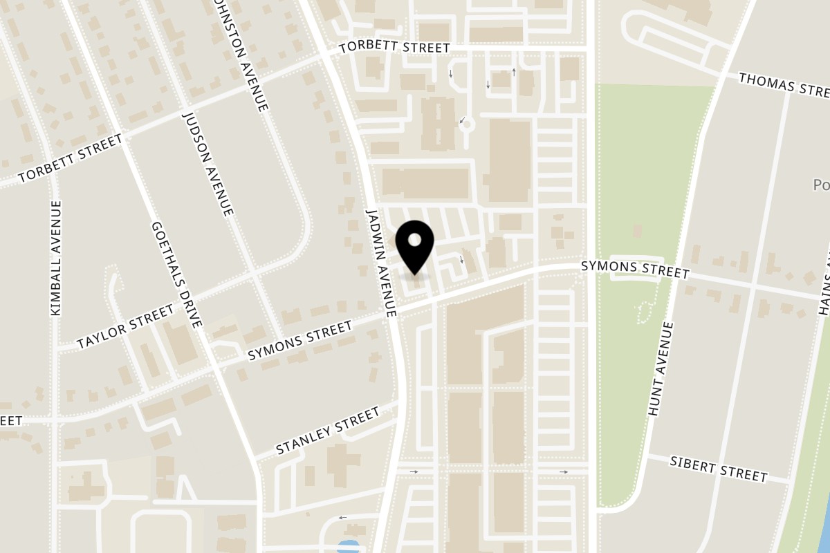 Map showing the location of Bruchi's CheeseSteaks & Subs Richland - 1402 Jadwin Ave on 1402 Jadwin Ave in Richland